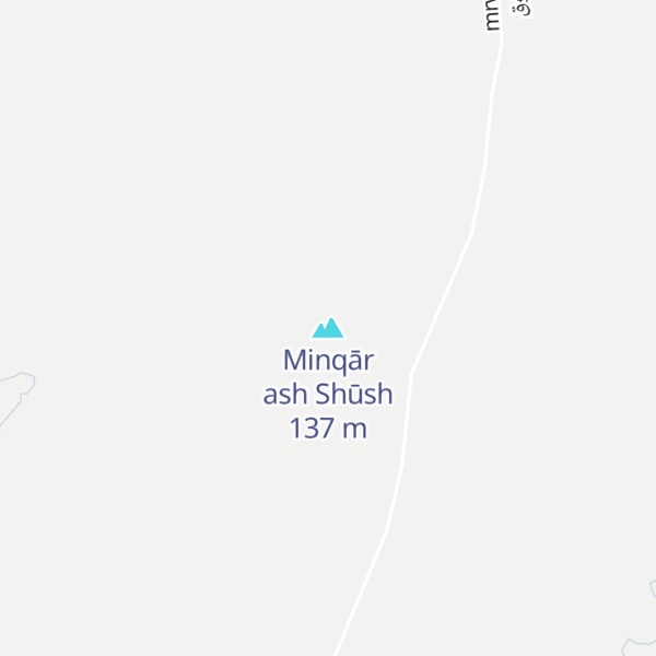 Map of Minqār ash Shūsh
