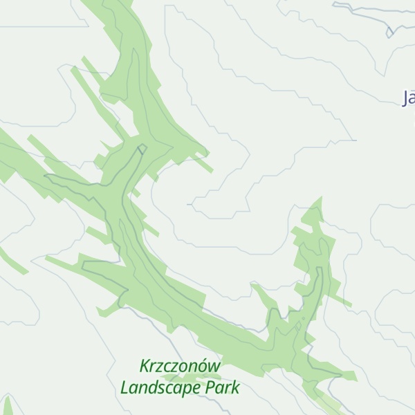 Map of Gęsta Góra