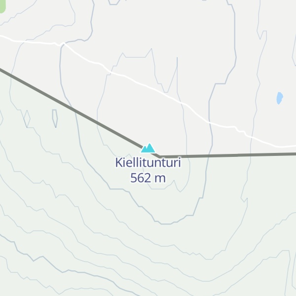 Map of Kiellitunturi