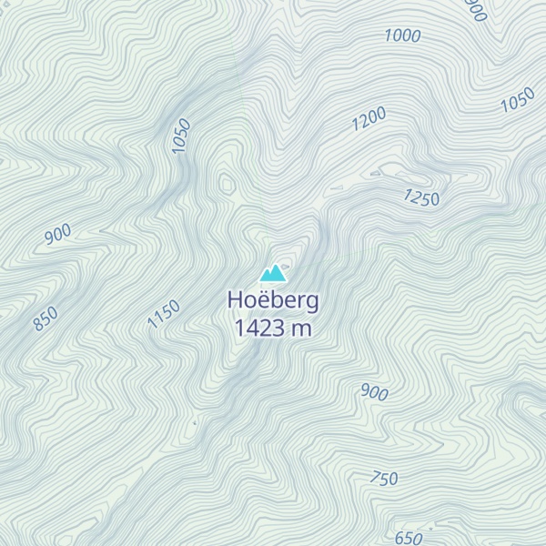 Map of Hoëberg