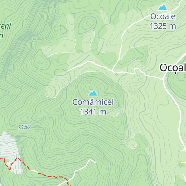 Map of Comărnicel