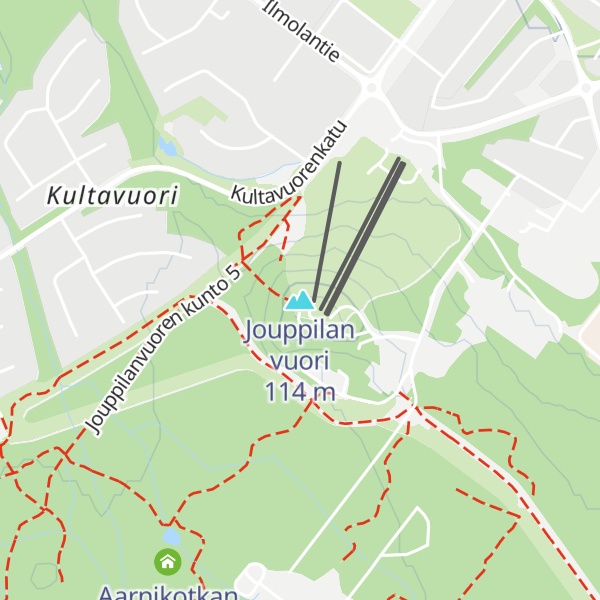 Map of Jouppilan vuori