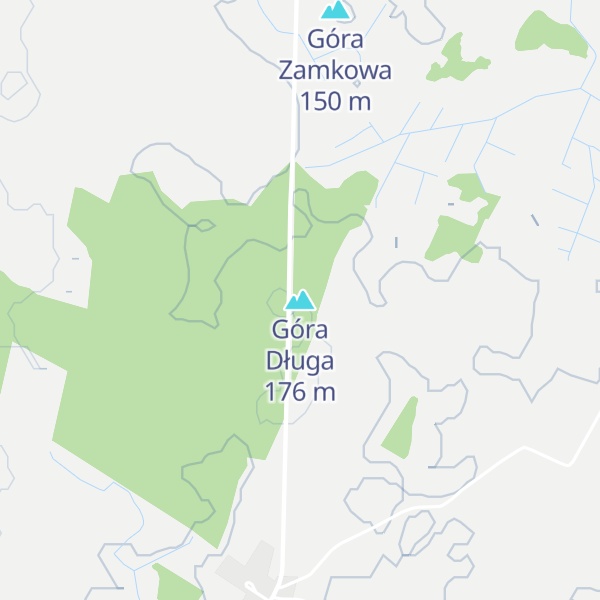 Map of Góra Długa
