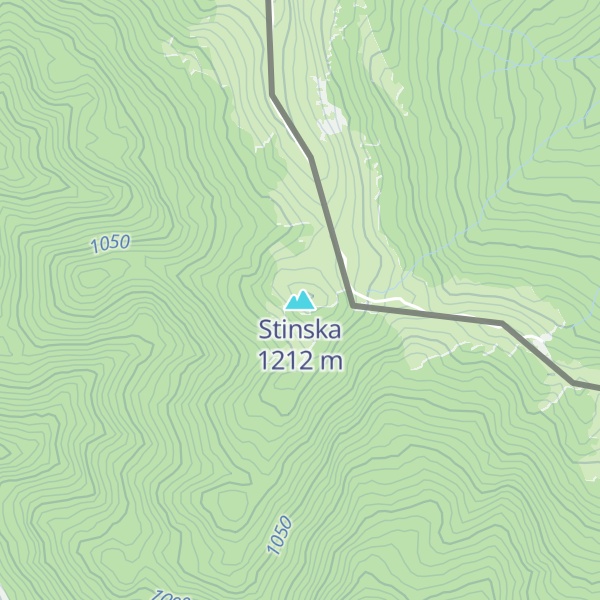 Map of Stinska