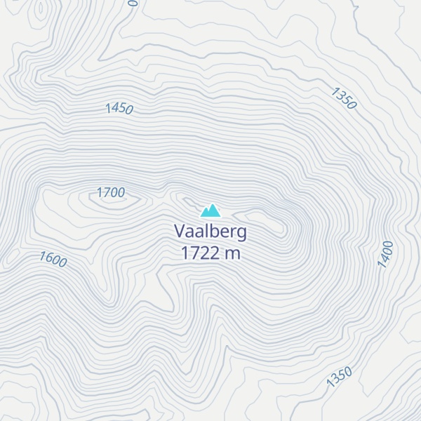 Map of Vaalberg