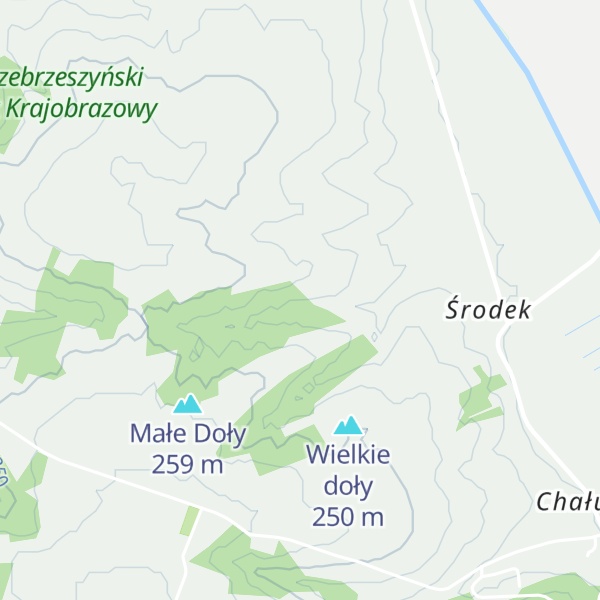 Map of Jeziorne Doły