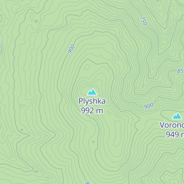 Map of Plyshka