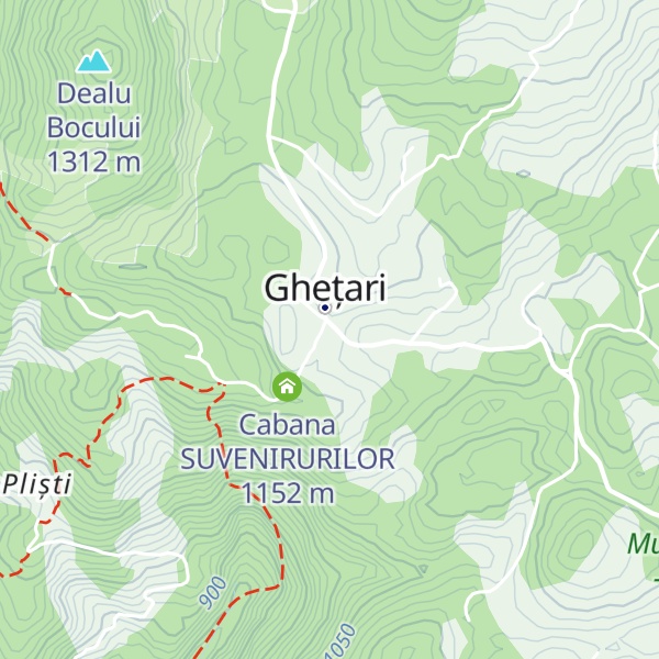 Map of Cabana Traian