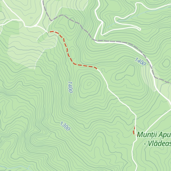 Map of Dealu Cățeilor