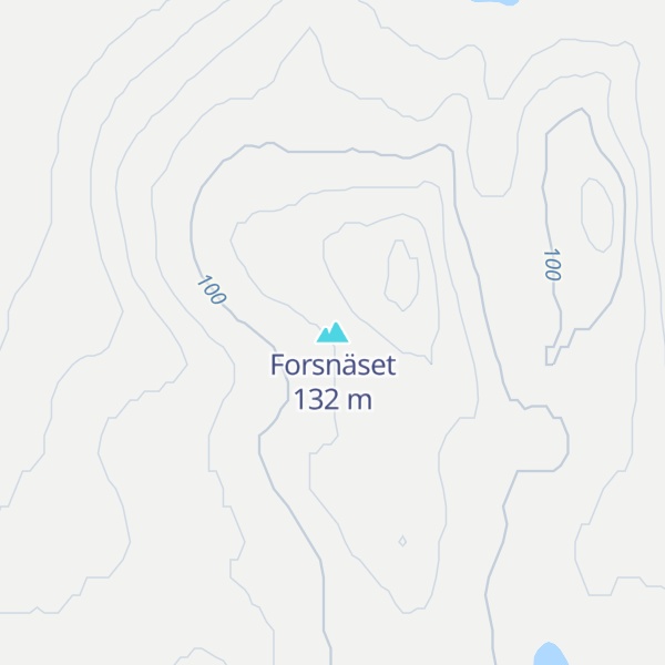 Map of Forsnäset