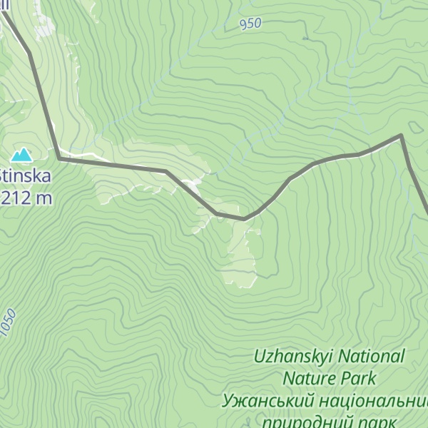Map of Rozsypaniec / Rozsipanec