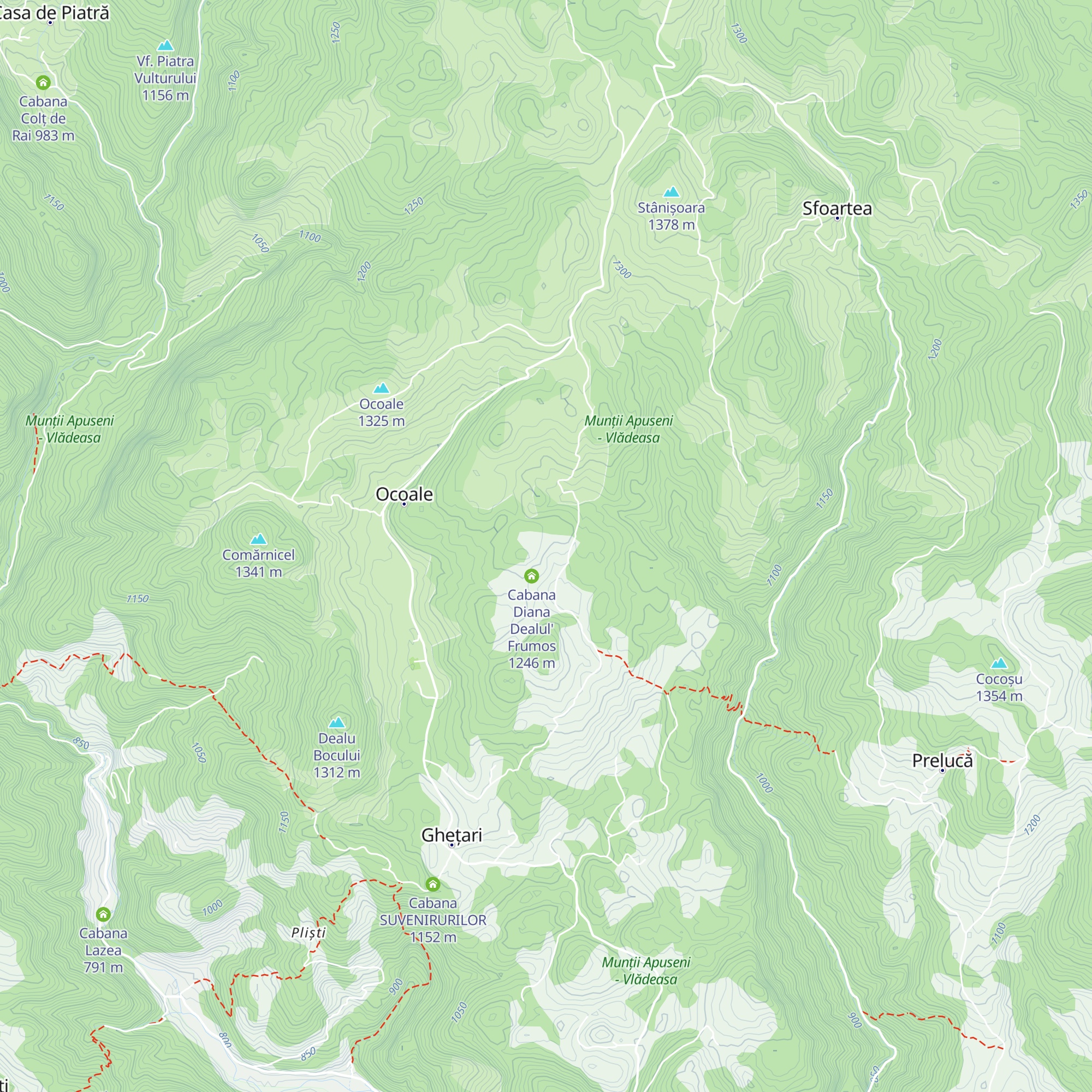Cabana Gabriela map