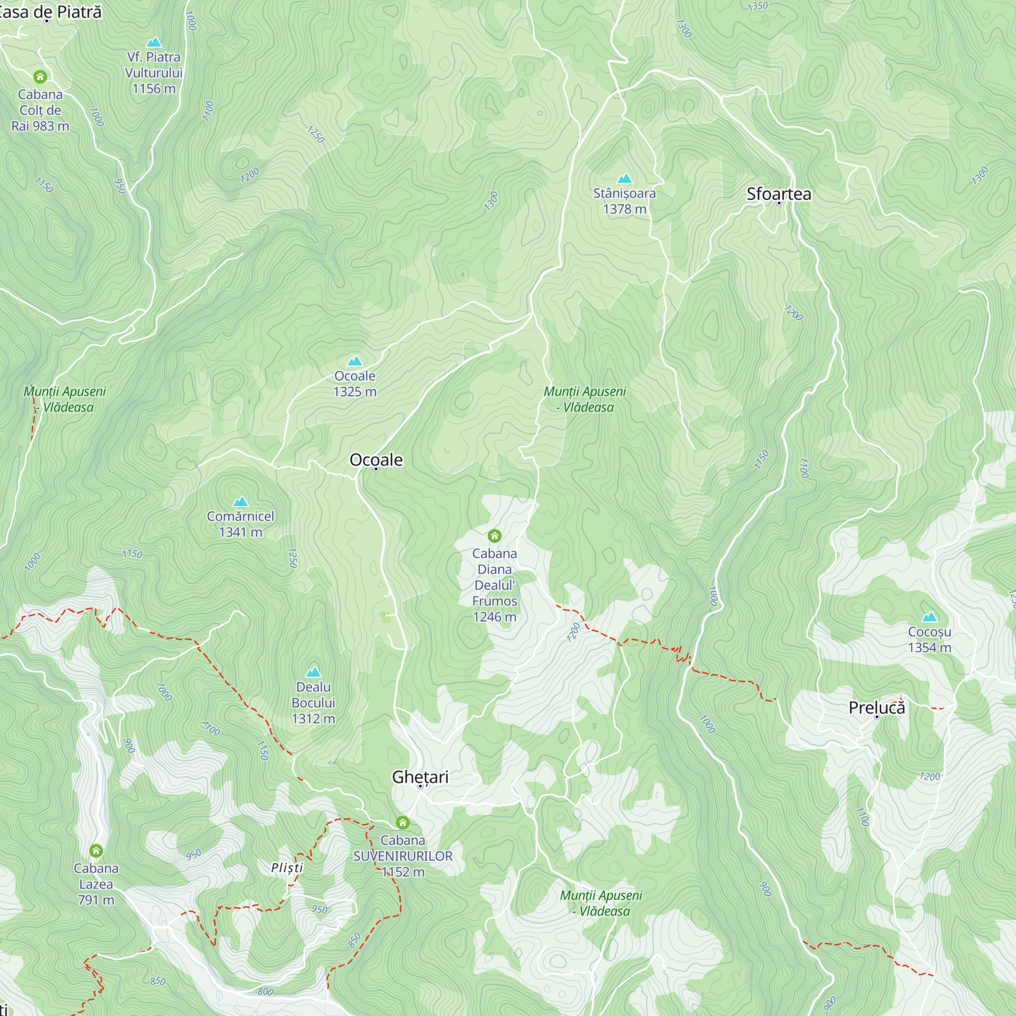 Cabana Gabriela map