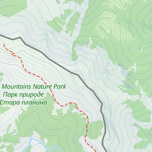 Map of Tri čuke