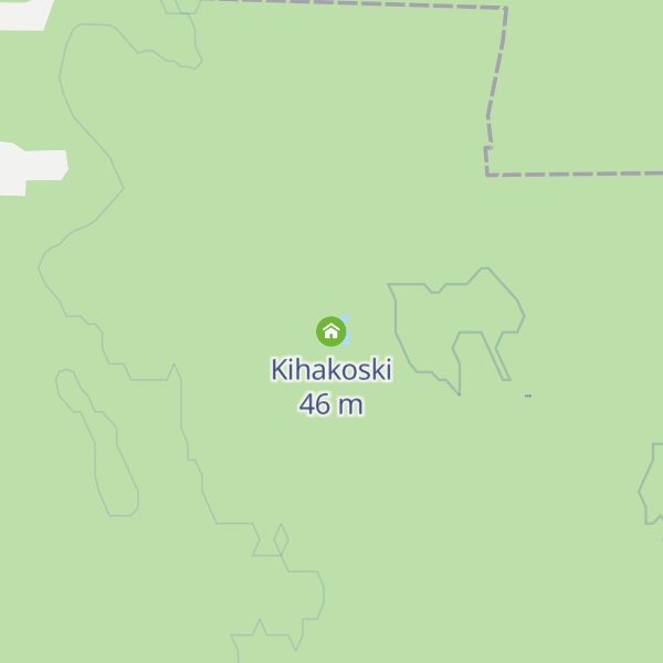 Map of Kihakoski