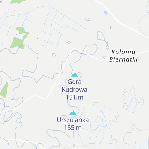 Map of Góra Kudrowa