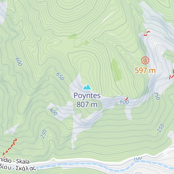 Map of Poyntes