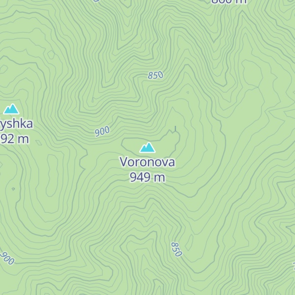 Map of Voronova