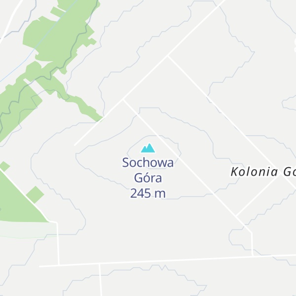 Map of Sochowa Góra
