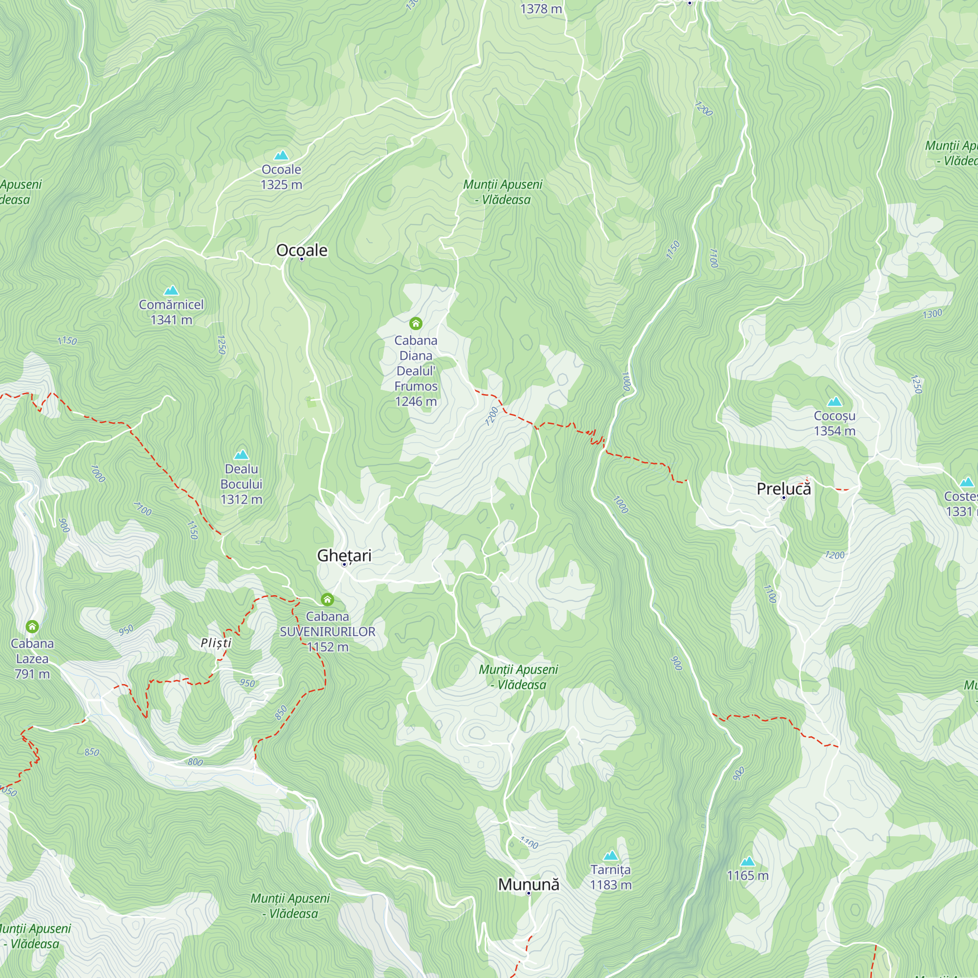 Cabana Georgiana Maria (Hănășești) map