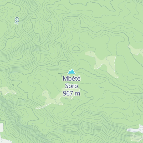 Map of Mbété Soro
