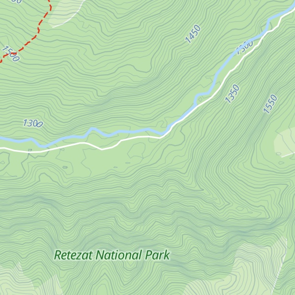 Map of Refugiul Stănuleți