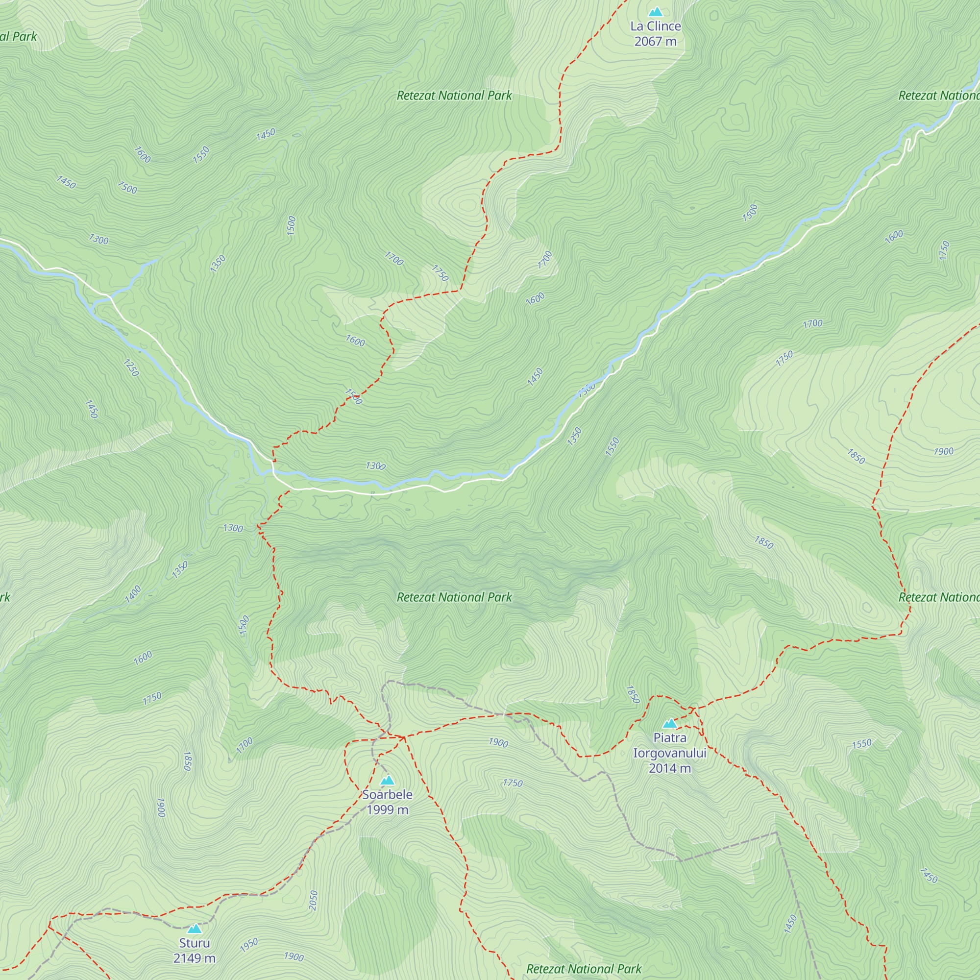 Refugiul Stănuleți map