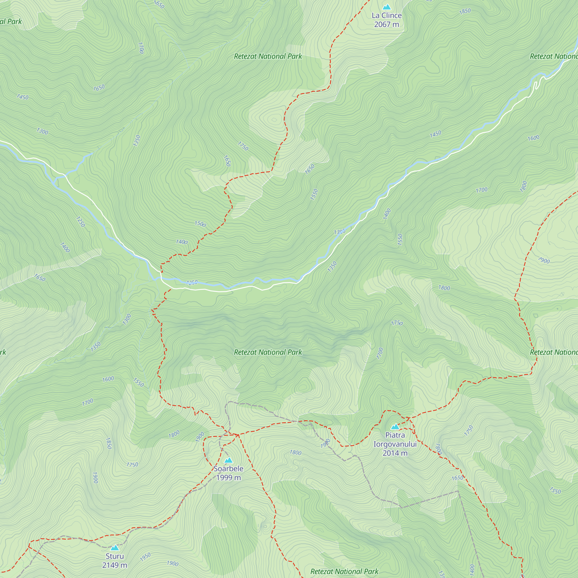 Refugiul Stănuleți map