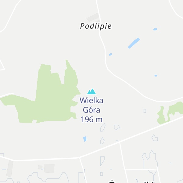 Map of Wielka Góra