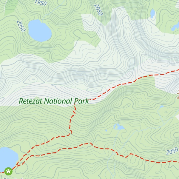 Map of Vârful Șesele Mari