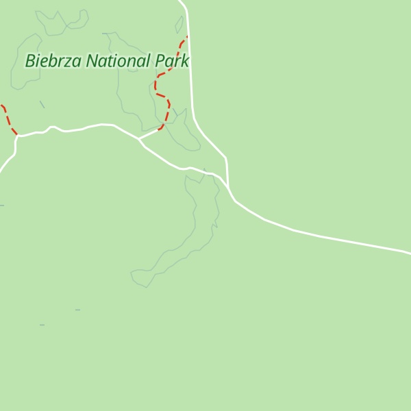 Map of Ostra Góra