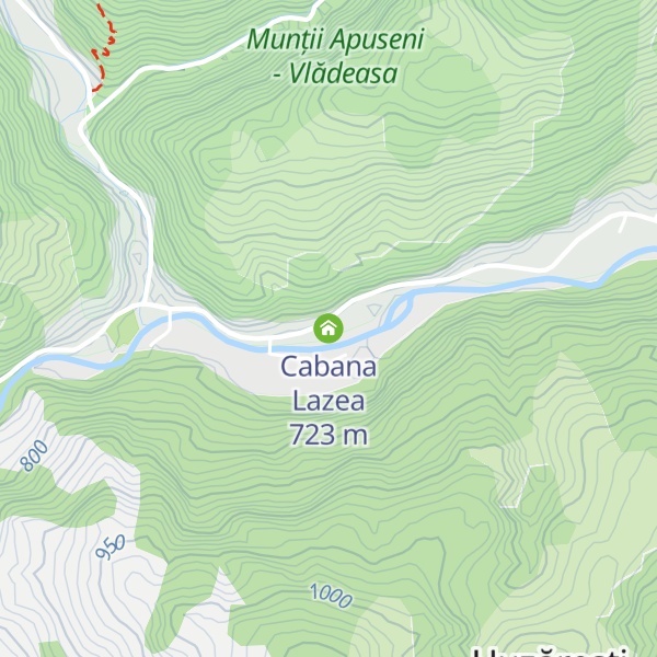 Map of Cabana Lazea