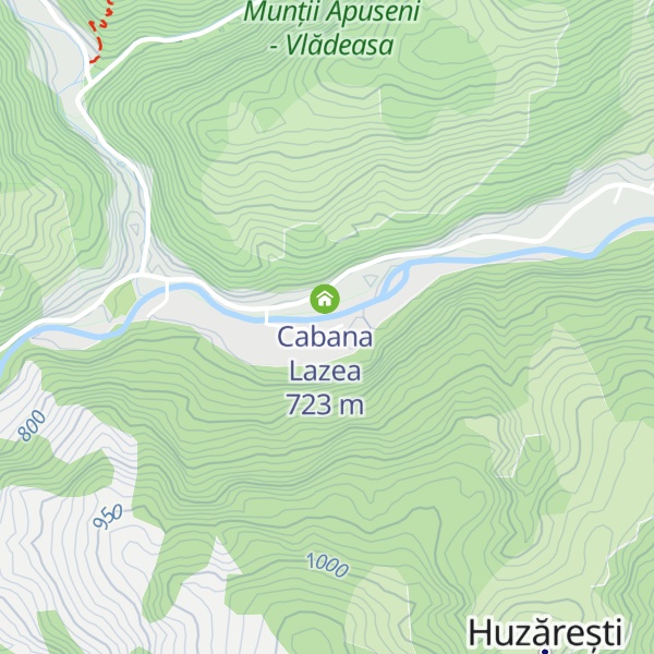 Map of Cabana Lucica