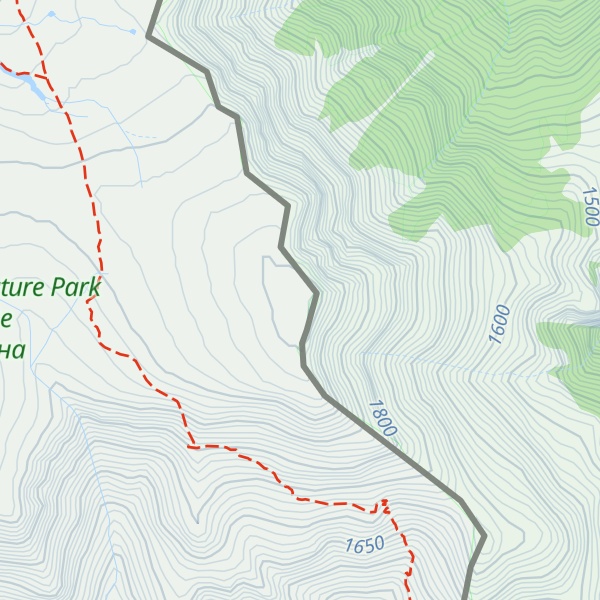 Map of Kopren