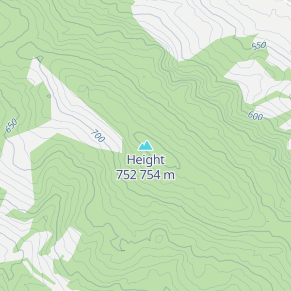 Map of Height 752