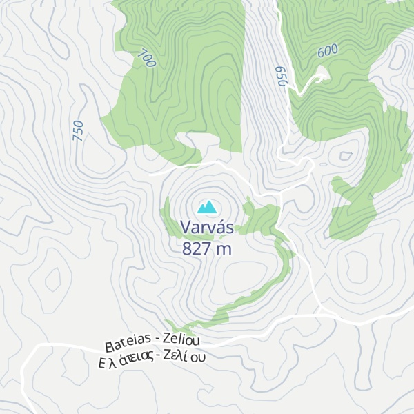 Map of Varvás