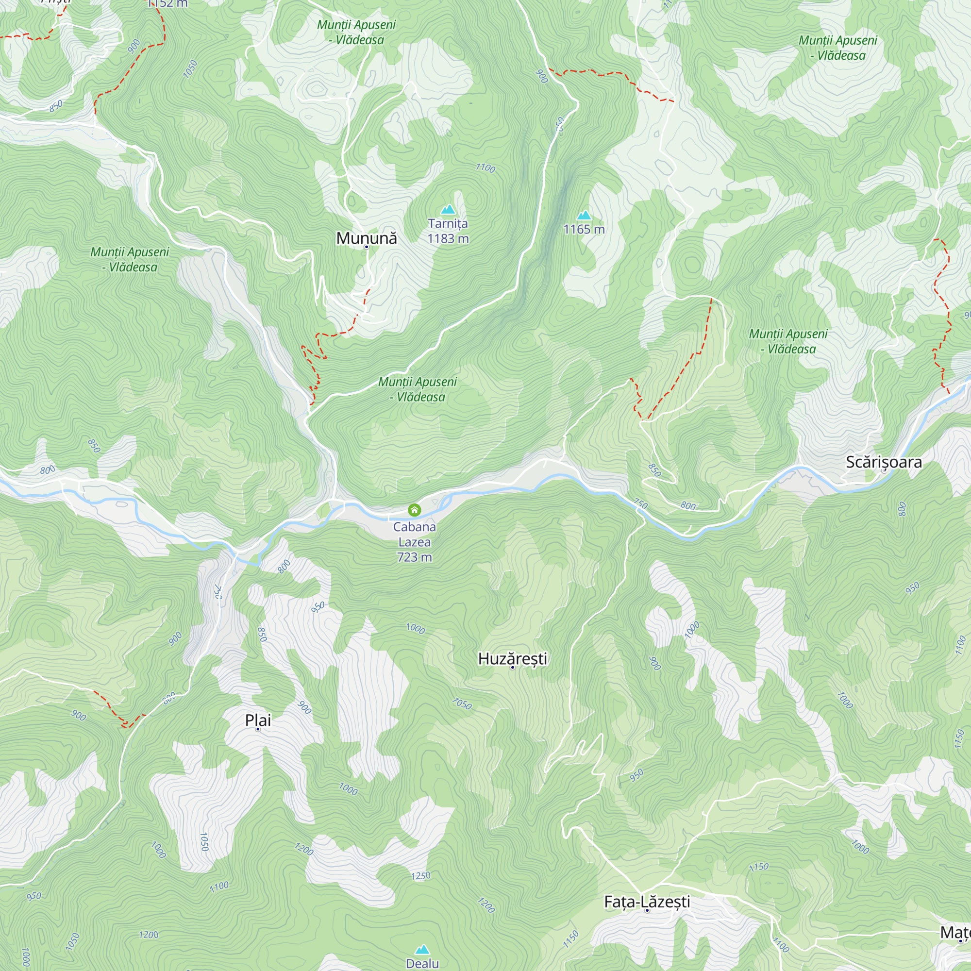 Cabana Cristina map