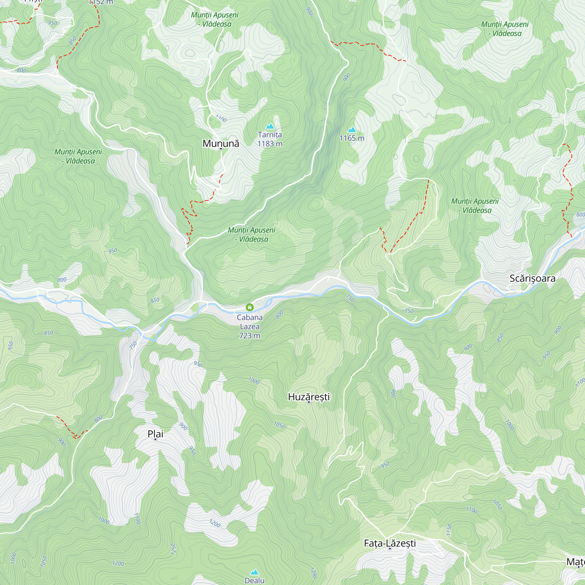 Cabana Cristina map
