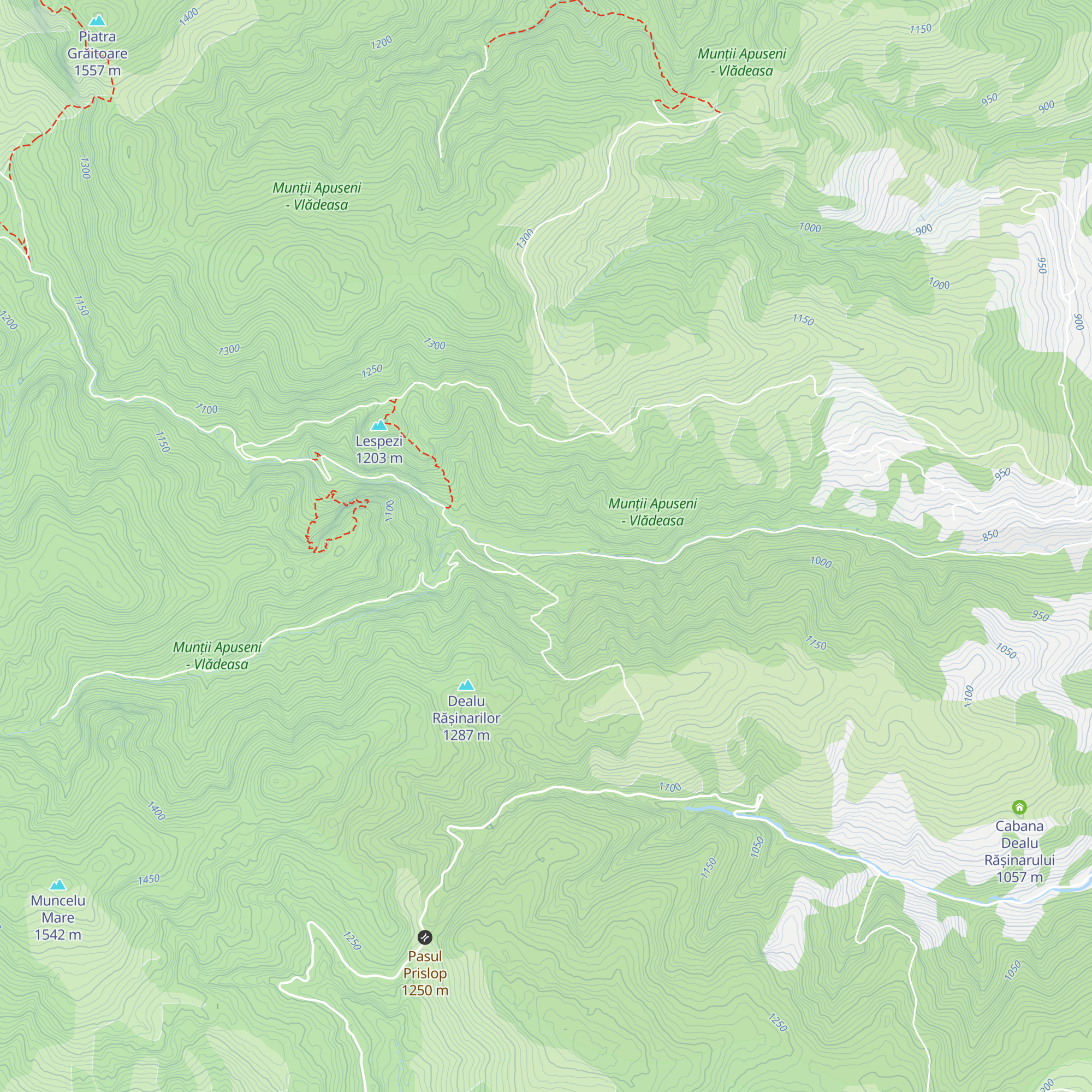 Cabana Valea Stanciului map