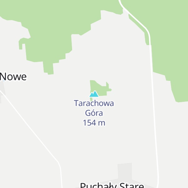 Map of Tarachowa Góra