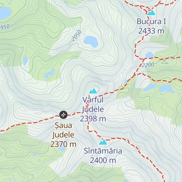Map of Judele