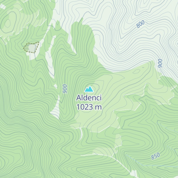 Map of Aldenci