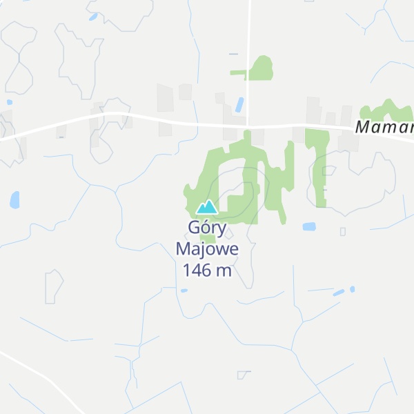 Map of Góry Majowe