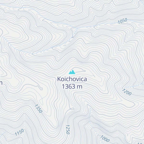 Map of Koichovica