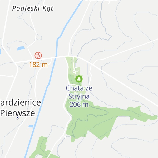 Map of Chata ze Stryjna