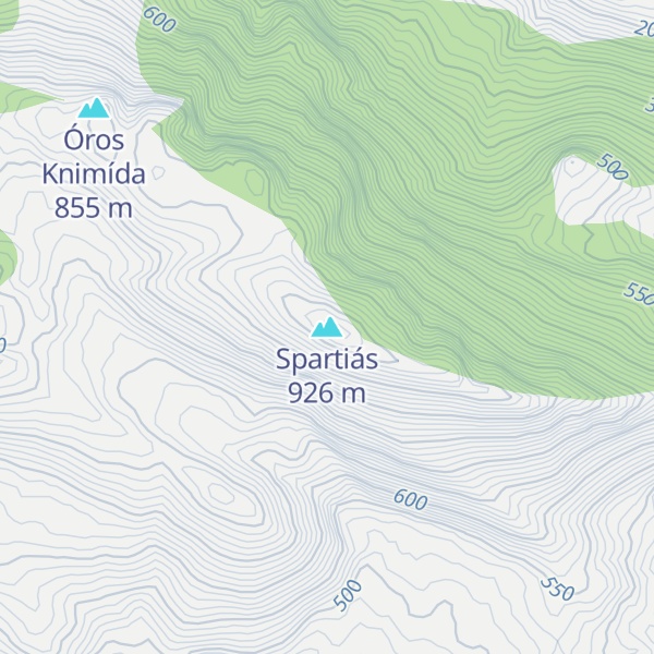 Map of Spartiás