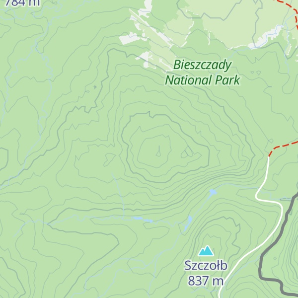 Map of Kiczera Beniowska
