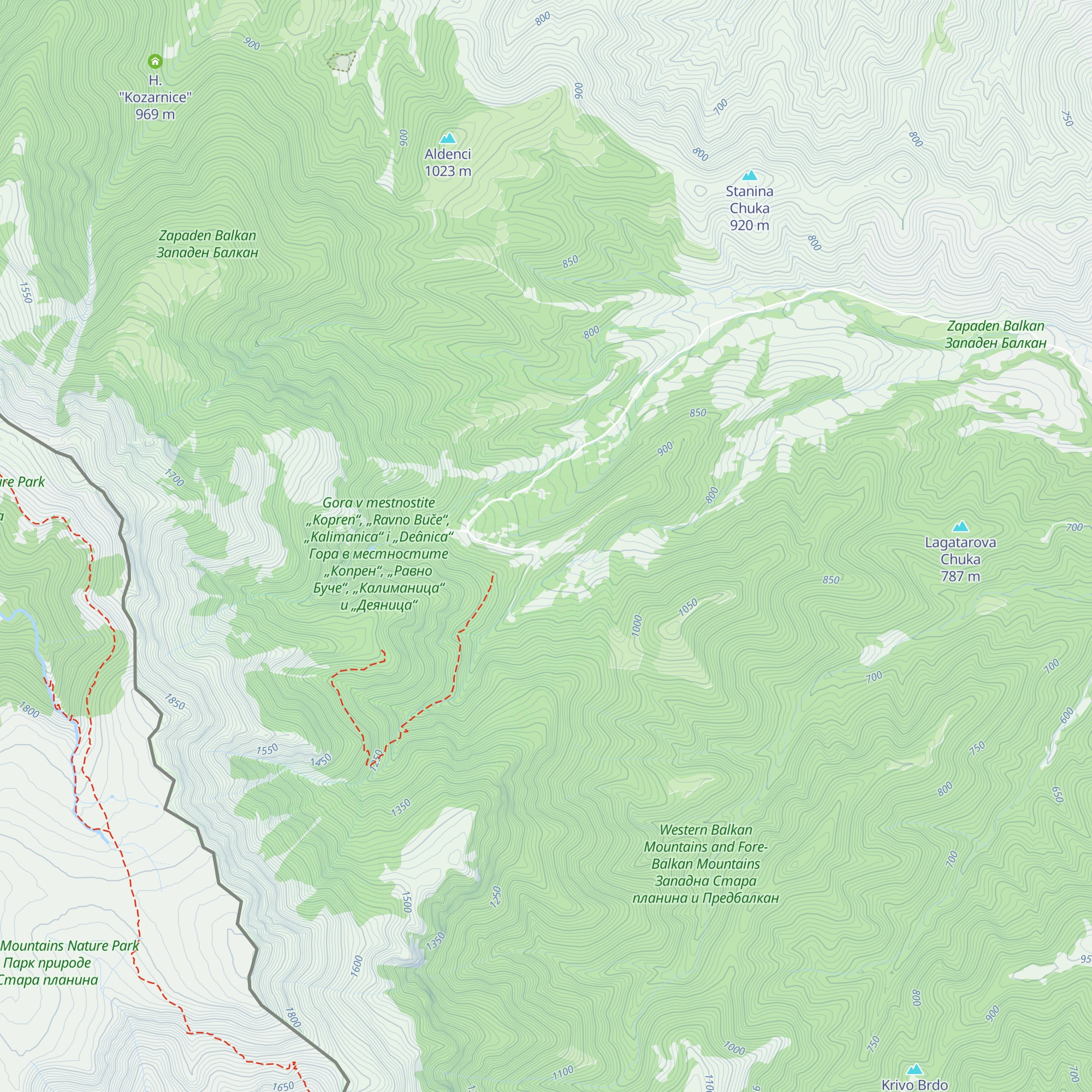 H. Kopren map