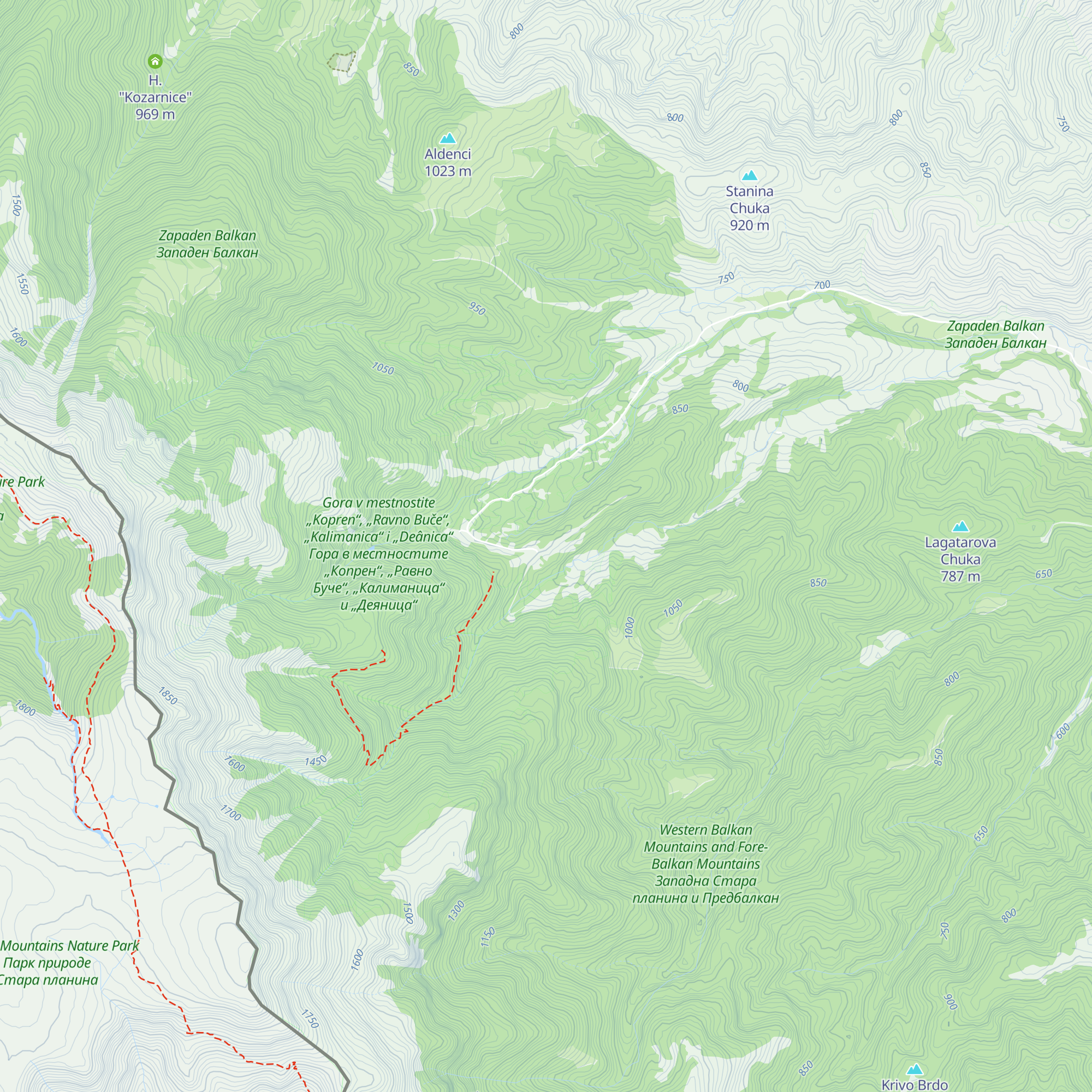 H. Kopren map