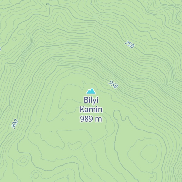Map of Bilyi Kamin
